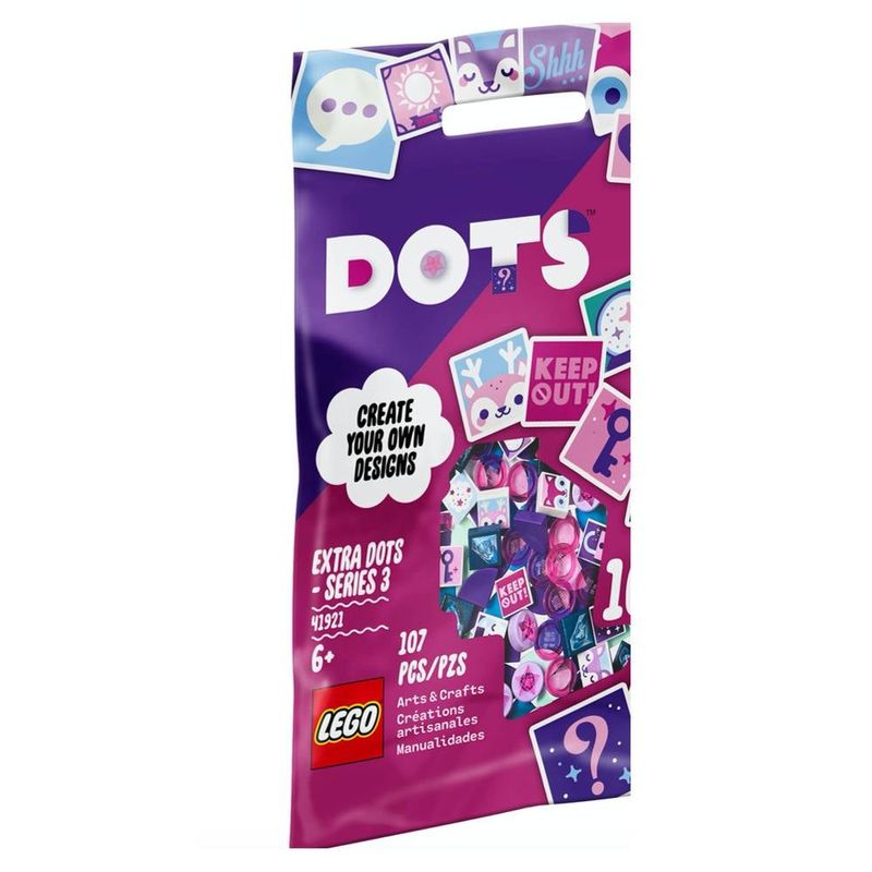 GENERICO - LEGO Dots Extra Serie 3 - 41921 107 Piezas