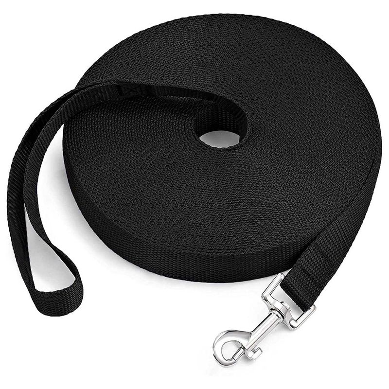 VELBROS - Correa Perro Gato Entrenamiento Larga Mascota Paseo Tira 5m