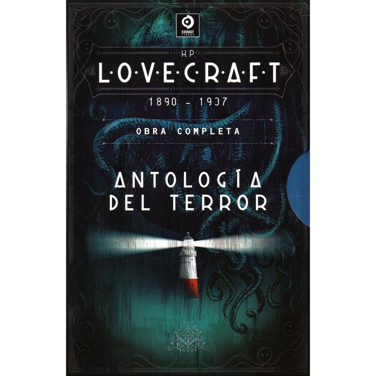GENERICO - H. P. Lovecraft. Estuche 4 Tomos. Obras Completas