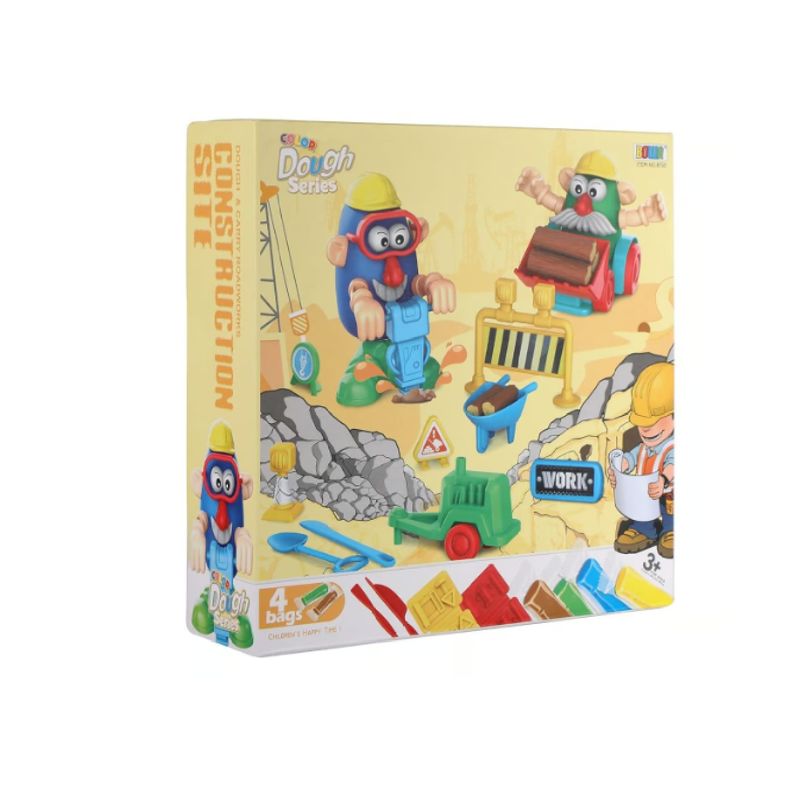 GENERICO - Set De Plastilina Juego Didactico Para Niños Construcción