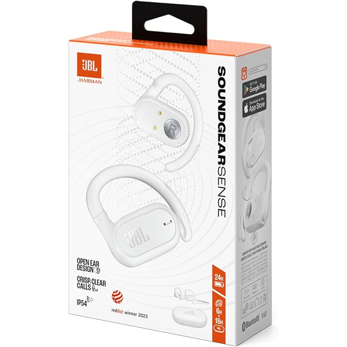 JBL - AUDIFONOS JBL SOUNDGEAR SENSE TRUE WIRELESS OPEN-EAR HEADPHONES BLANCO