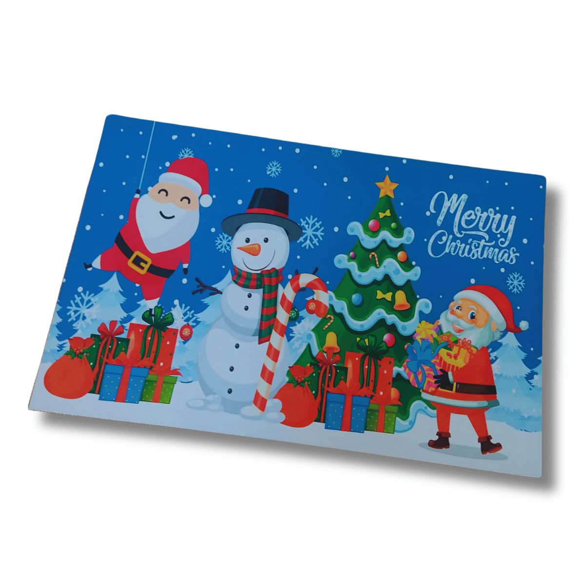 GENERICO - Tapete Navidad Antideslizante Decoración Hogar Exterior