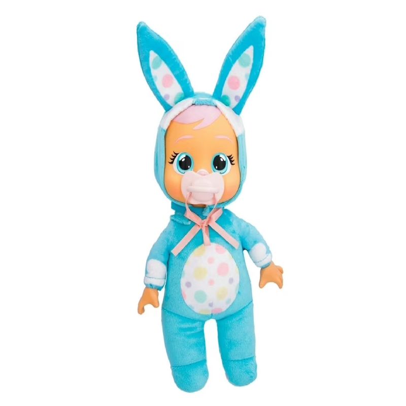CRY BABIES - Cry Babies Tiny Cuddles Bunnies Blue Bebes Llorones 27 Cm