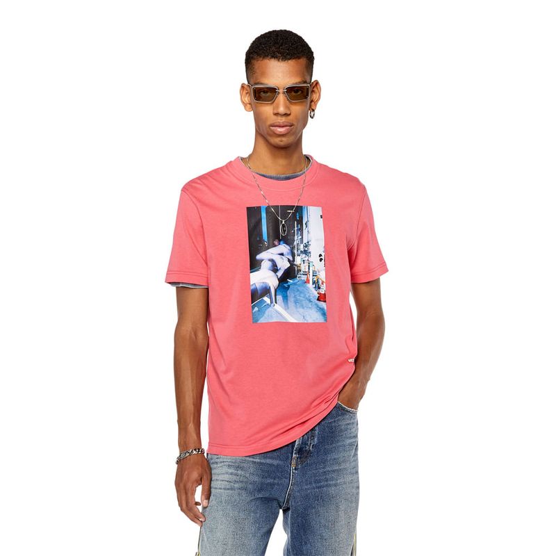 DIESEL - Camiseta Manga Corta Para Hombre T-Diegor-L5 Diesel