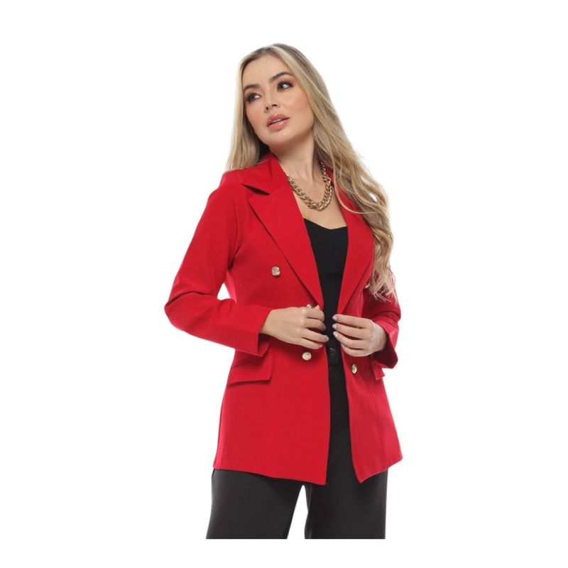GENERAL - BLAZER ZOE ROJO-NOCHE DE VIENA