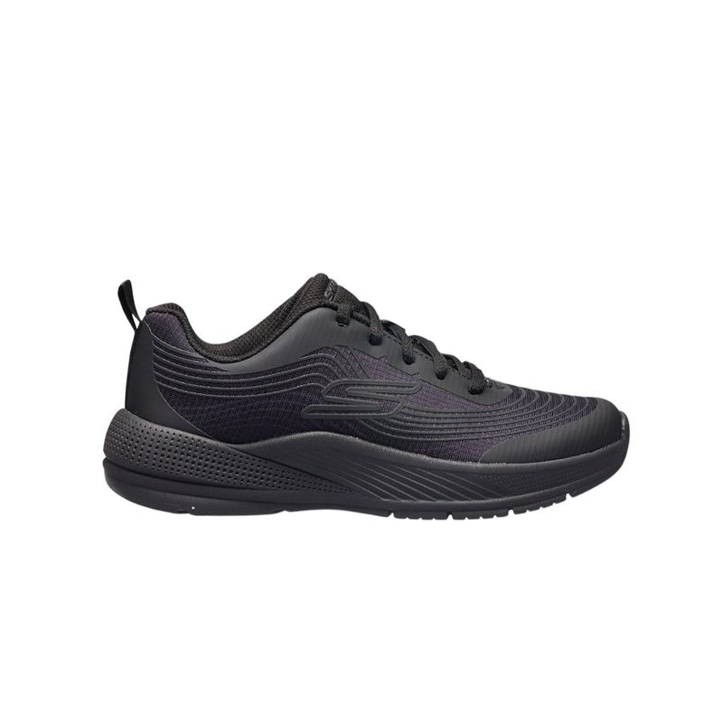SKECHERS - SKECHERS TENIS MICROSPECADVANCE JUNIOR NEGRO
