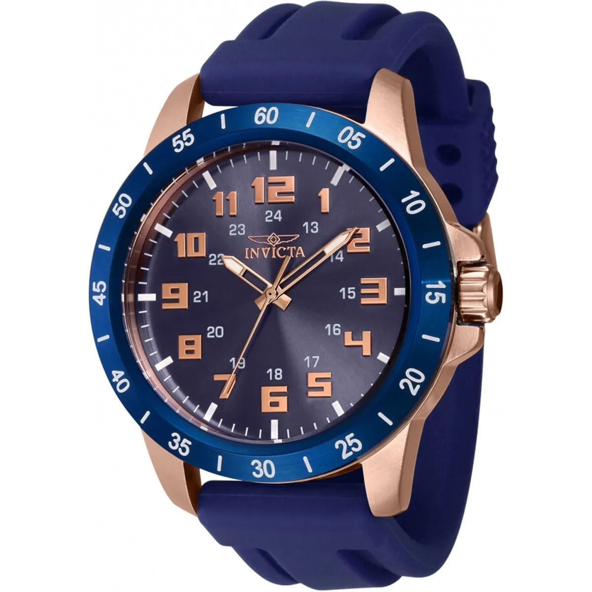 INVICTA - Reloj Invicta Pro Diver 40001 Hombre Oro Rosa Azul