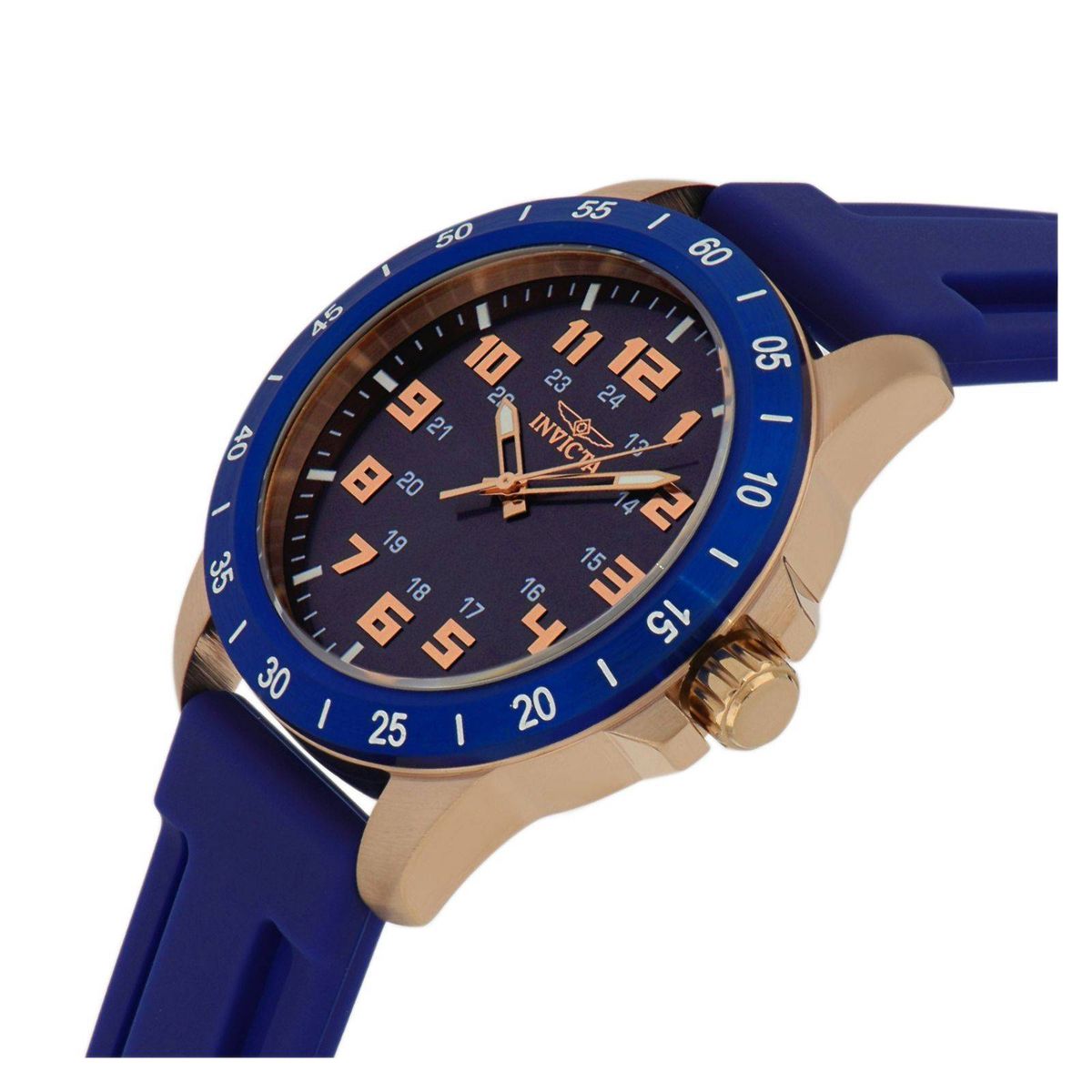 INVICTA - Reloj Invicta Pro Diver 40001 Hombre Oro Rosa Azul