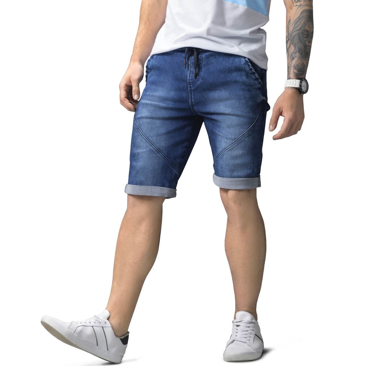 MARKETING PERSONAL - Bermuda Hombre Azul Mp 72544