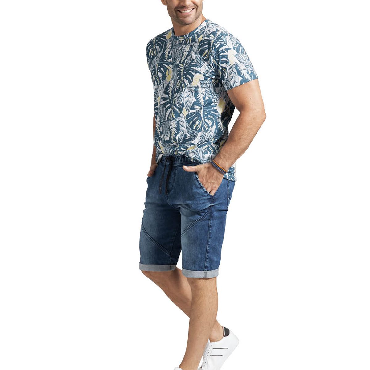 MARKETING PERSONAL - Bermuda Hombre Azul Mp 72544