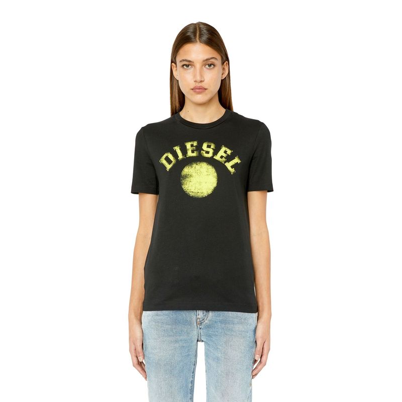 DIESEL - Camiseta Manga Corta Para Mujer T-Reg-G7 Diesel