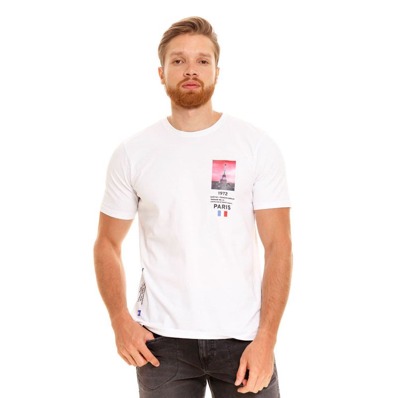 MARITHE FRANCOIS GIRBAUD - Camiseta Manga Corta Para Hombre Girbaud