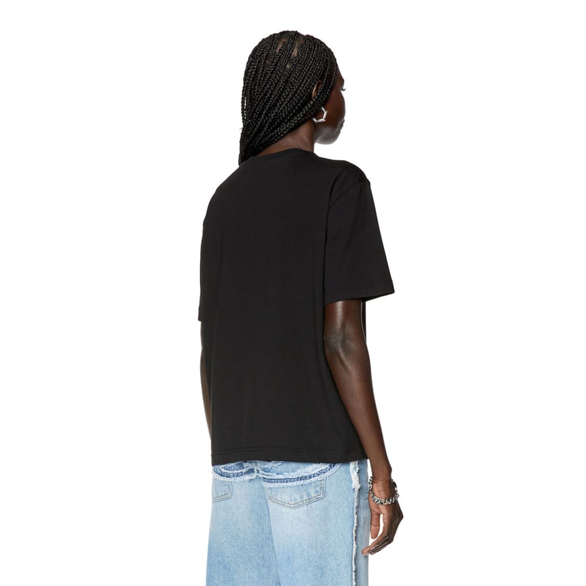 DIESEL - Camiseta Manga Corta Para Mujer T-Danny-L1 Diesel