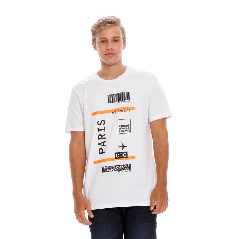 MARITHE FRANCOIS GIRBAUD - Camiseta Manga Corta Para Hombre Girbaud