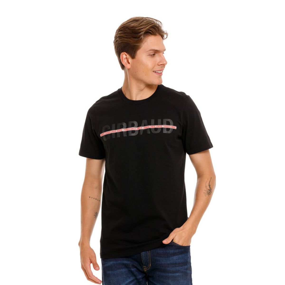 MARITHE FRANCOIS GIRBAUD - Camiseta Manga Corta Para Hombre Le-Francois Girbaud