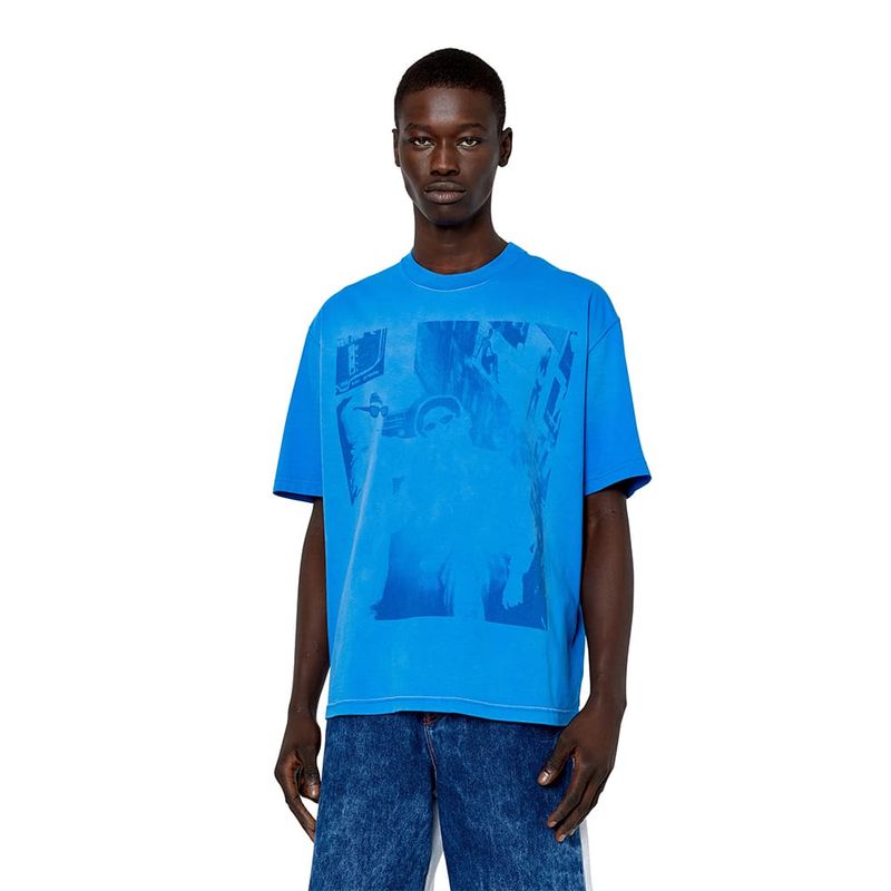 DIESEL - Camiseta Manga Corta Para Hombre T-Wash-G4 Diesel