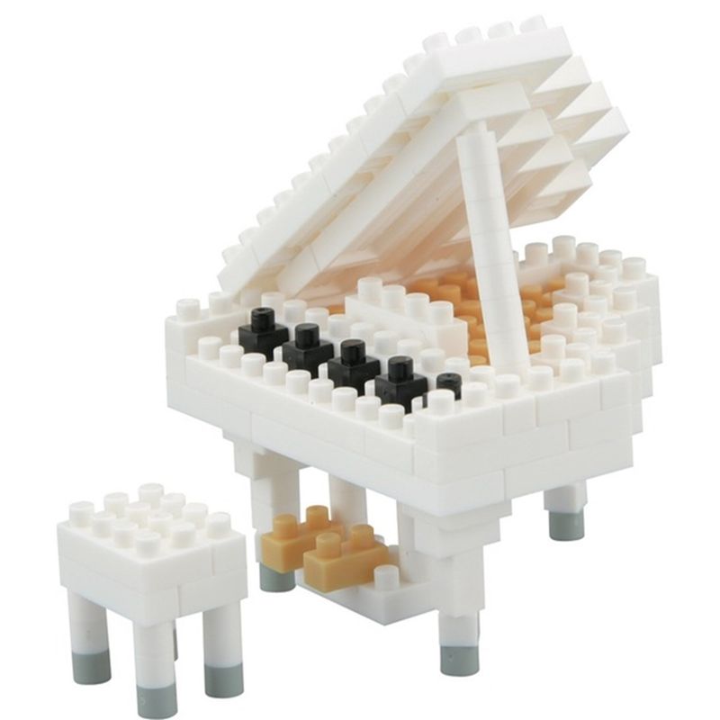GENERICO - Piano Blanco Nanoblock Microbloques De Construcción