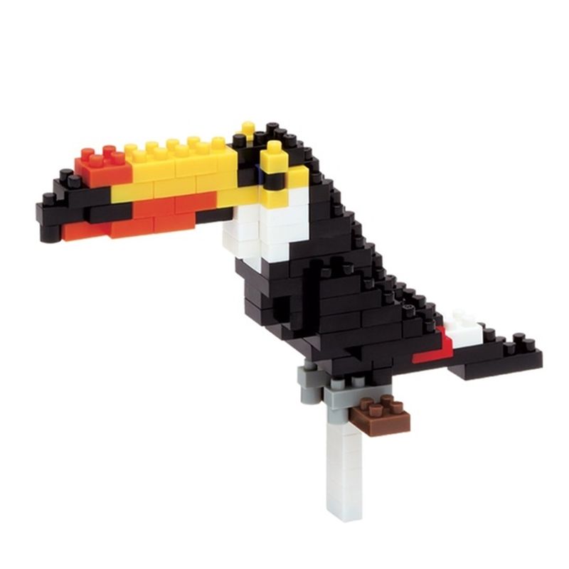 GENERICO - Tucan Toco Nanoblock  Microbloques  De Construcción