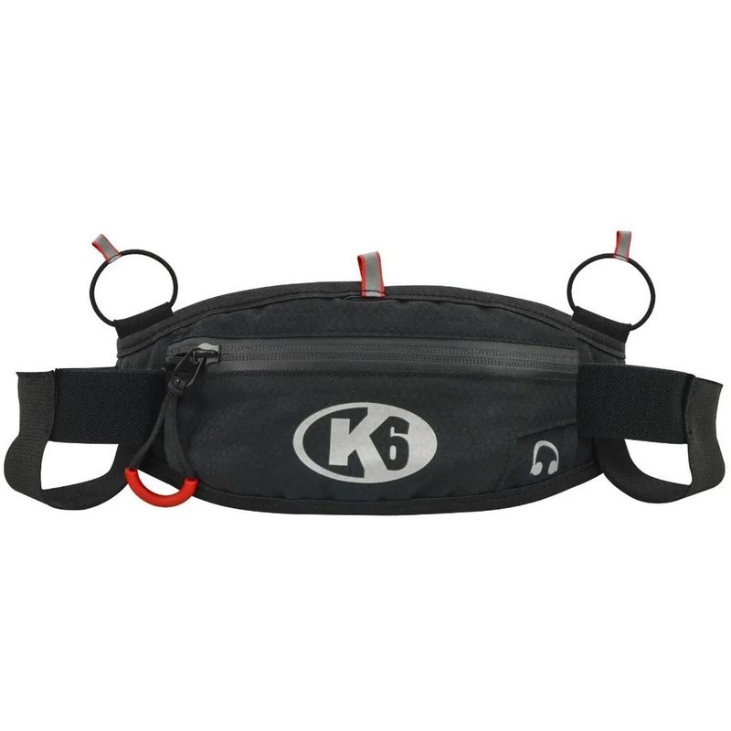 K6 - Cinturón de Correr K6 con 2 Botellas