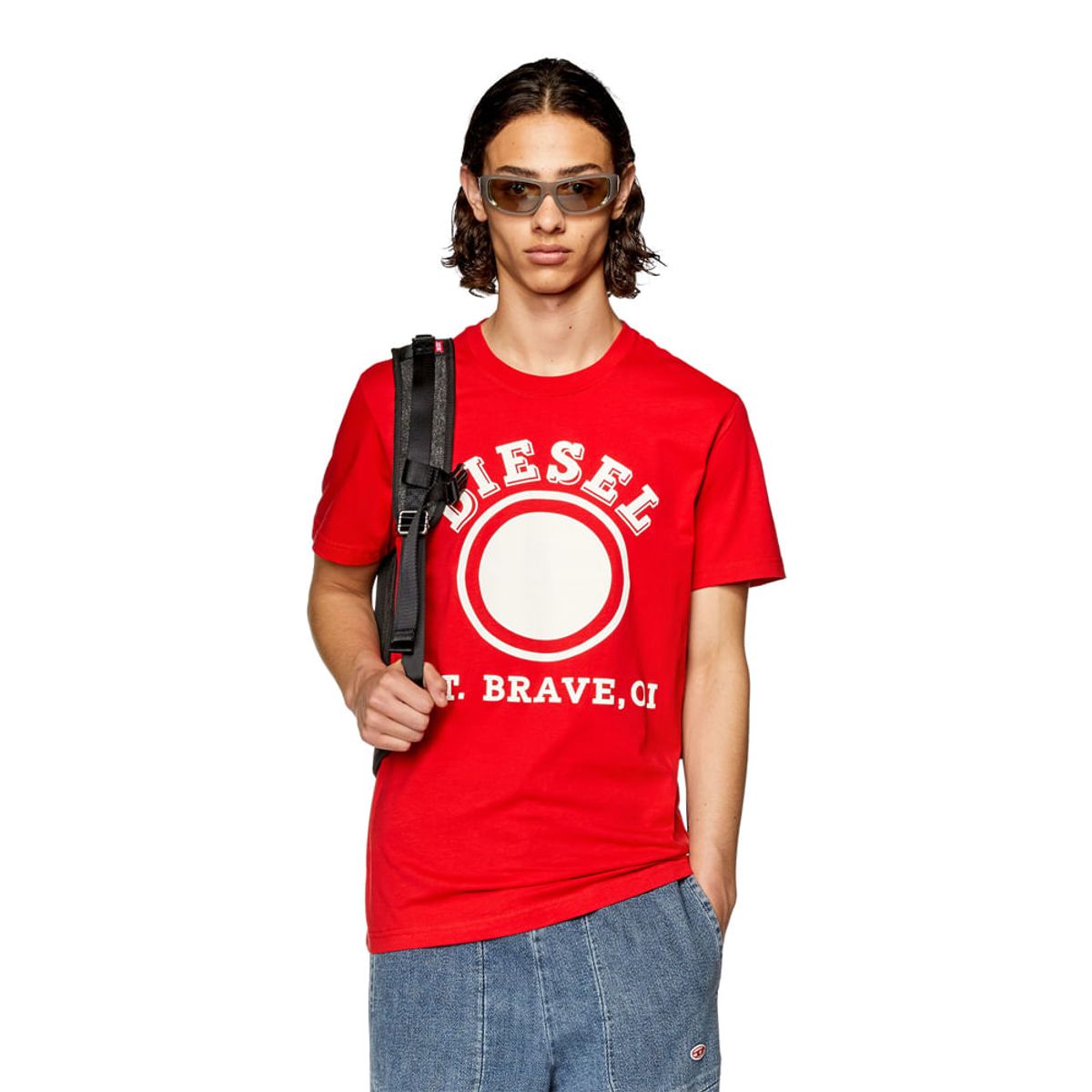 DIESEL - Camiseta Manga Corta Para Hombre T-Diegor-K64 Diesel