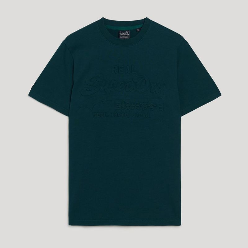 SUPERDRY - Camiseta Para Hombre Embossed Vl Superdry
