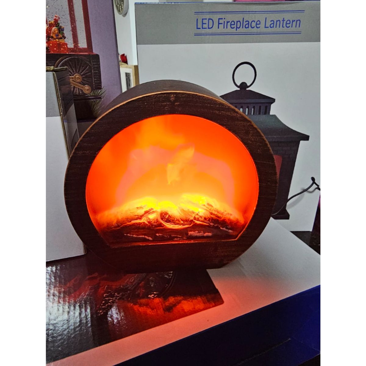 GENERICO - Simulación de Chimenea lampara de leña