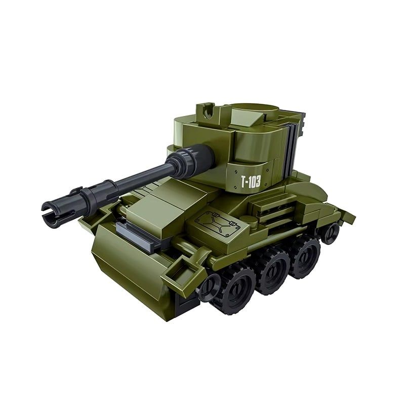 GENERICO - COGO Exploradores Militar 4 en 1 Set3041 De 102 Piezas