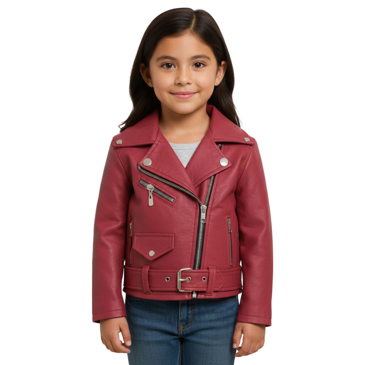 SACATE - Chaqueta para niño en cuero Tex - OR