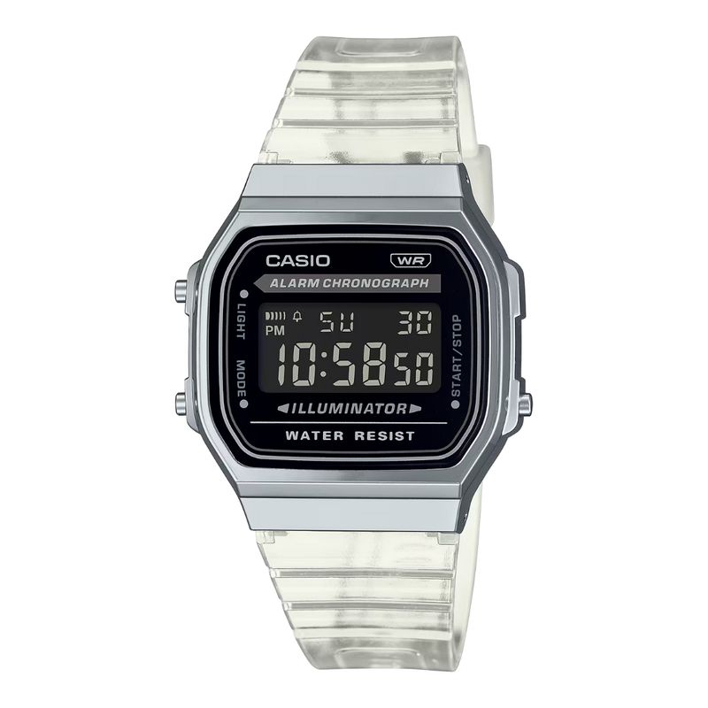 CASIO - Reloj Casio a168xes-1b Retro-Original Unisex