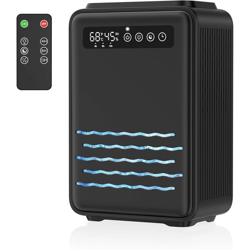 GENERICO - Deshumidificador Eléctrico 2800ml Portátil Absorbente Humedad Control