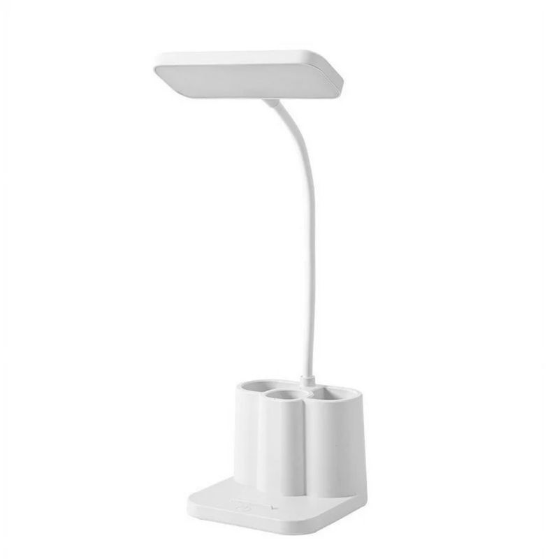 GENERICO - Lámpara Led De Escritorio Recargable Con Puerto Usb Y Soport
