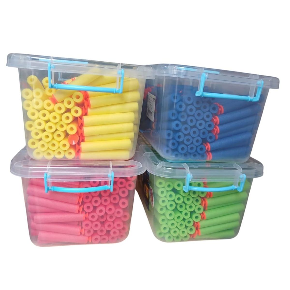 TITAN TOYS - Caja Épica de 200 Dardos Listos para la accion