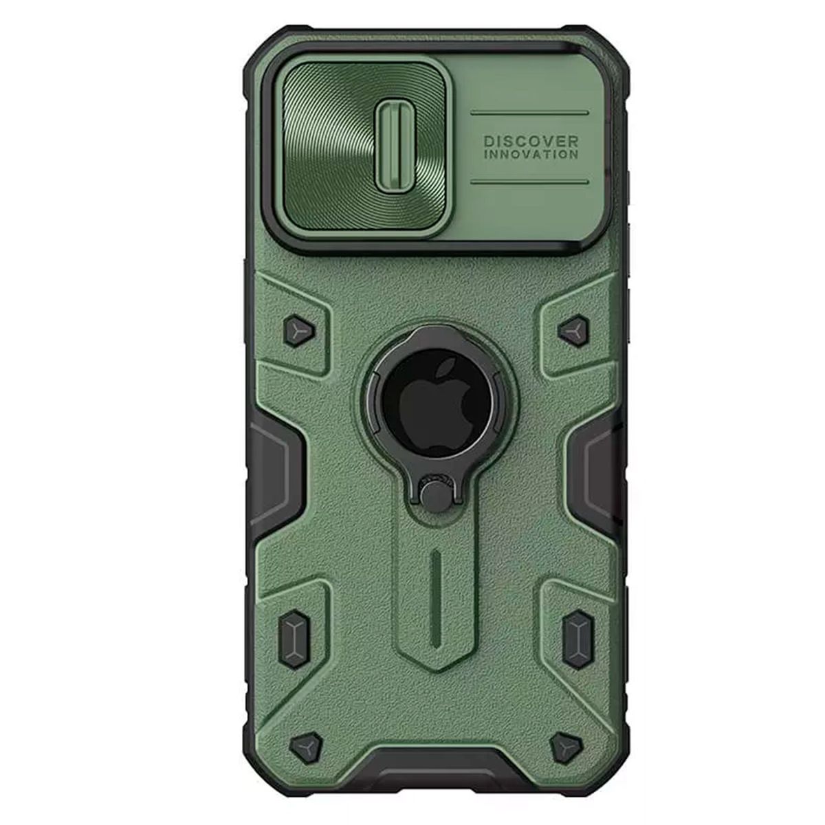 NILLKIN - Estuche Nillkin CamShield Armor Compatible Iphone 15 Pro Verde
