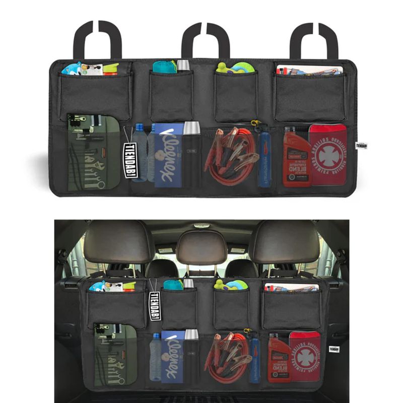 GENERICO - Organizador De Baúl Maletero Para Carro 87cm Negro
