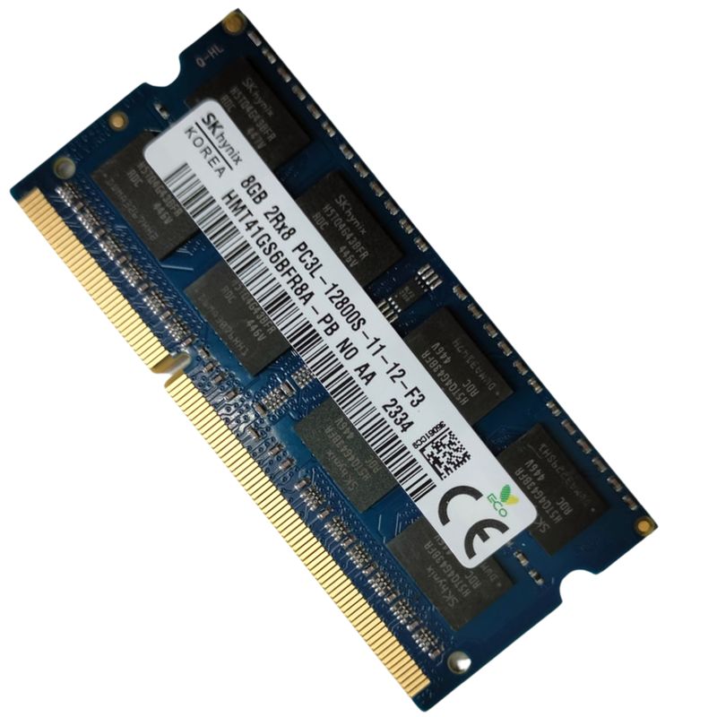 GENERICO - Memoria Ram Ddr3-ddr3l 8gb Skhynix 12800 -1600mhz Laptop