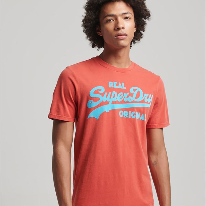 SUPERDRY - Camiseta Para Hombre Vintage Neon Superdry