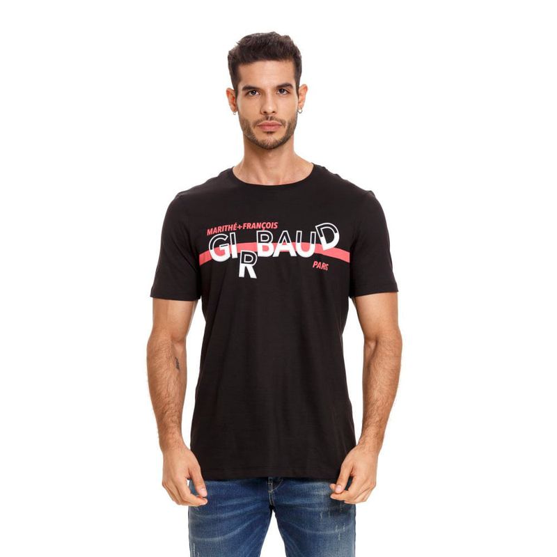 MARITHE FRANCOIS GIRBAUD - Camiseta Manga Corta Para Hombre Girbaud