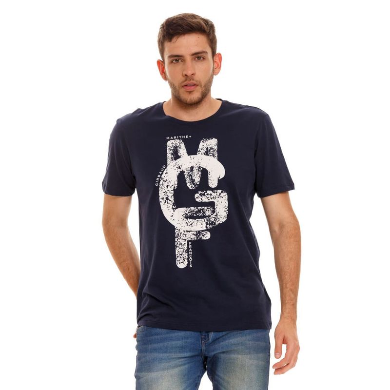 MARITHE FRANCOIS GIRBAUD - Camiseta Manga Corta Para Hombre Girbaud