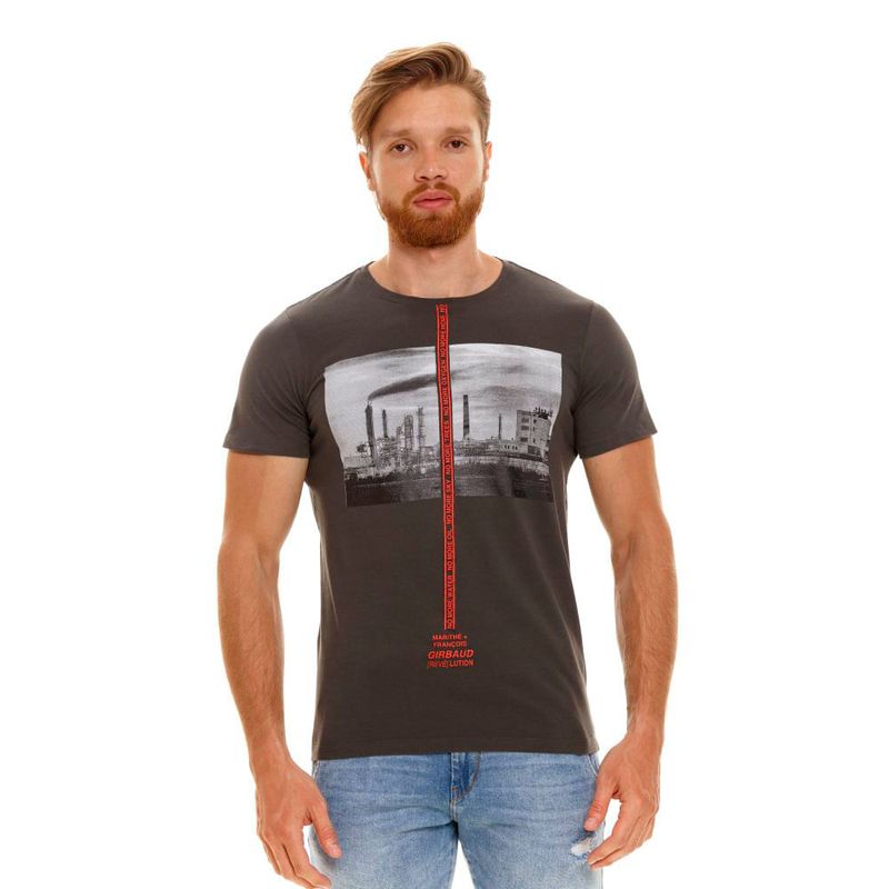 MARITHE FRANCOIS GIRBAUD - Camiseta Manga Corta Para Hombre Girbaud