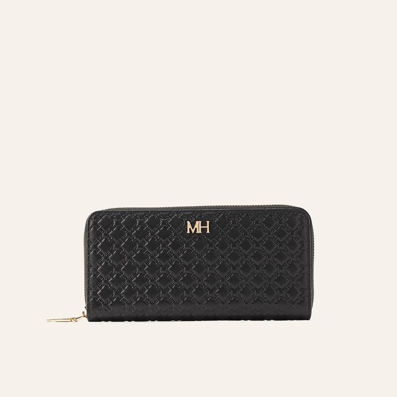 MARIO HERNANDEZ - Billetera Marcia S Porta Airpods Negro Sarah