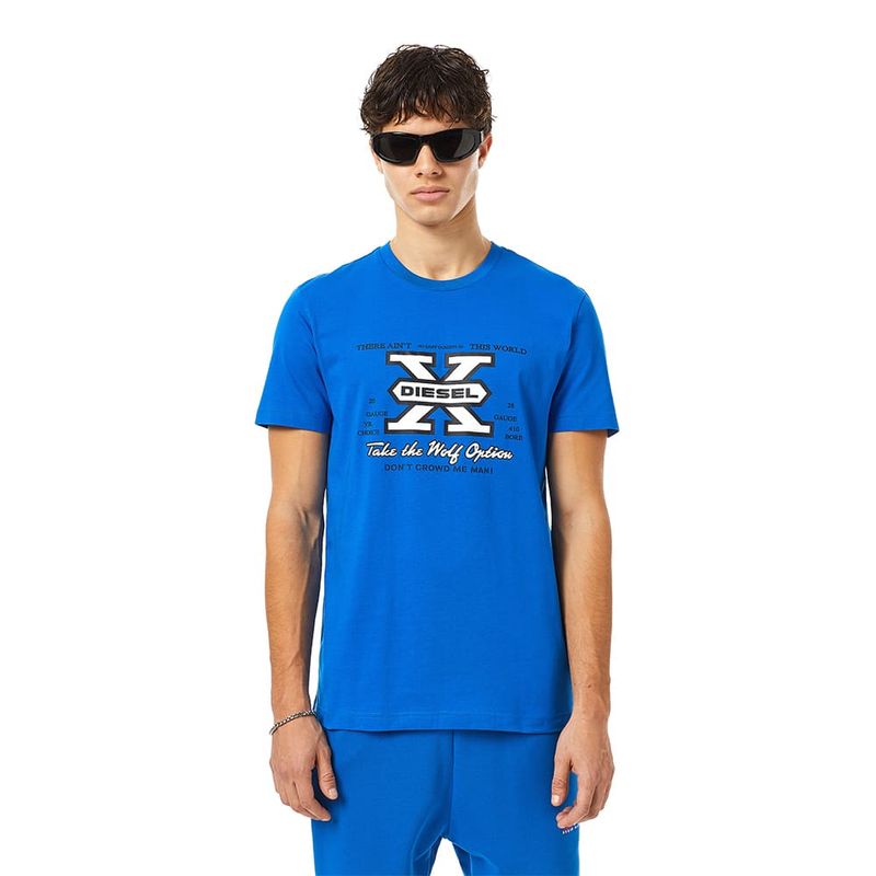 DIESEL - Camiseta Manga Corta Para Hombre T-Diegor-K48 Diesel