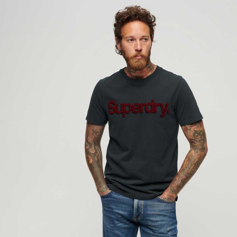 SUPERDRY - Camiseta Para Hombre Core Logo Classic Superdry
