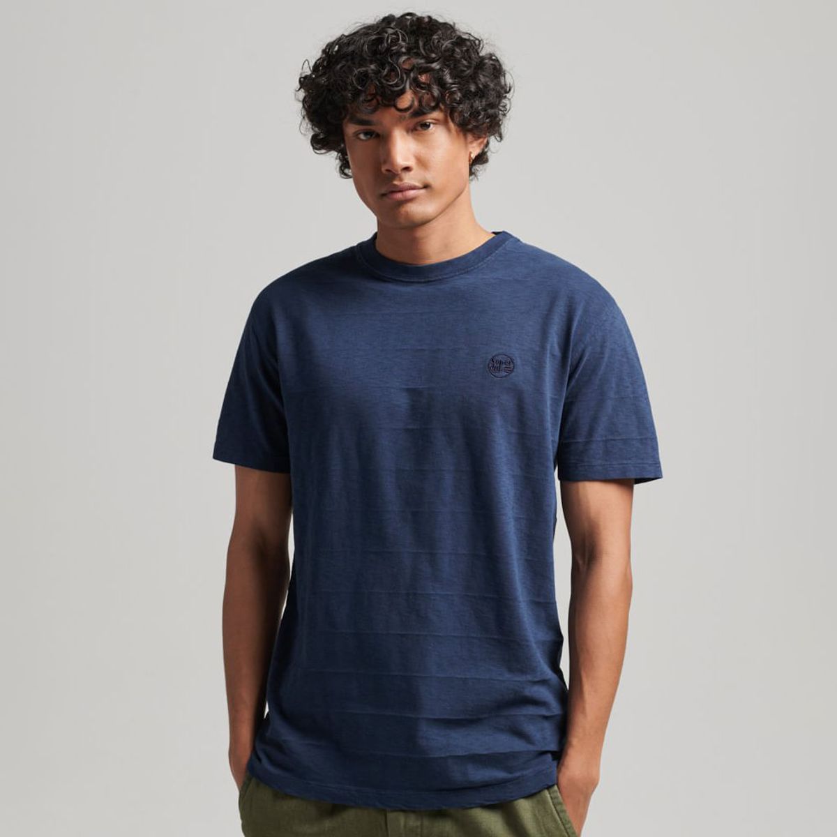 SUPERDRY - Camiseta Para Hombre Vintage Texture Tee Superdry