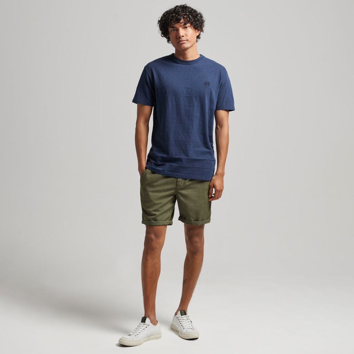 SUPERDRY - Camiseta Para Hombre Vintage Texture Tee Superdry