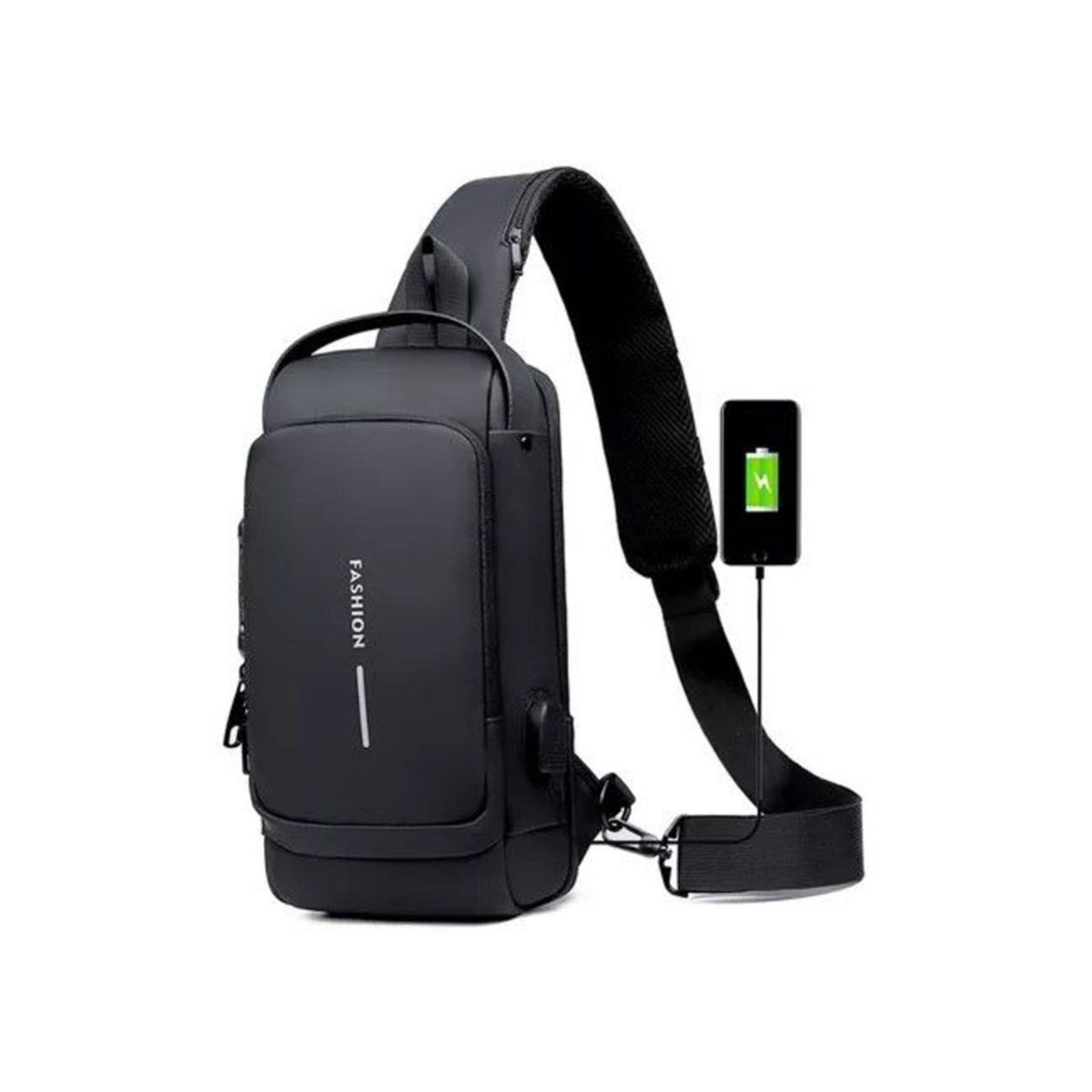 ONE PIXEL - Canguro Antirrobo Impermeable Con USB Multifuncional