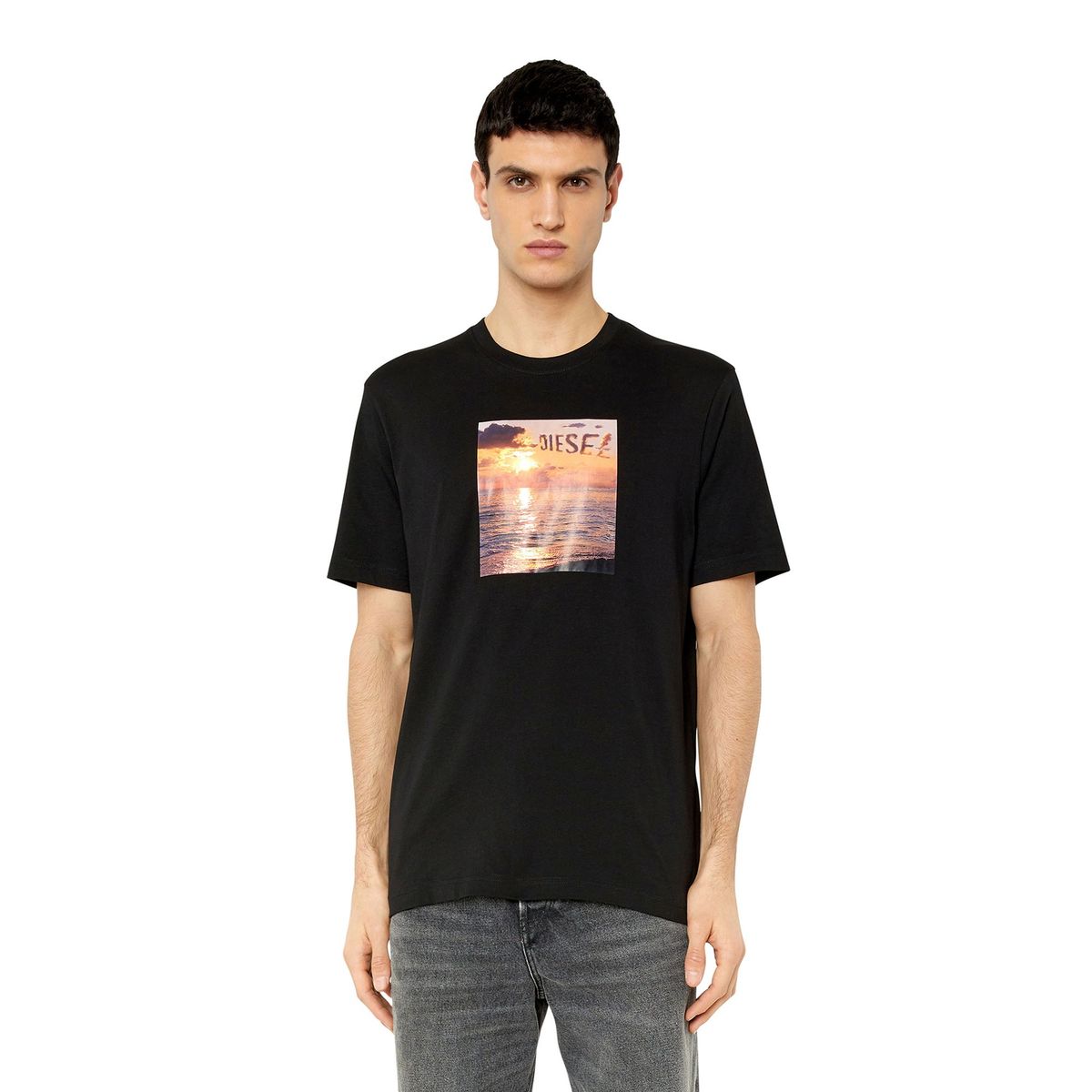 DIESEL - Camiseta Manga Corta Para Hombre T-Just-G24 Diesel