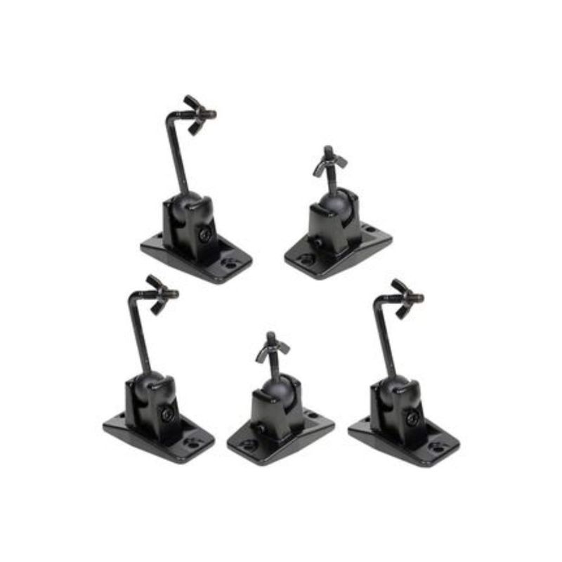GENERICO - Soportes Universales De Pared Para Altavoces Y Antenas Paquete x5