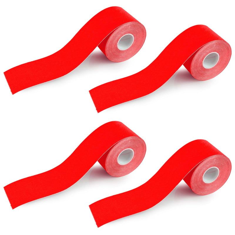 STYLE STARS - Set x4 Cinta Kinesiológica 5m Tape Deportivo Alivio Muscular