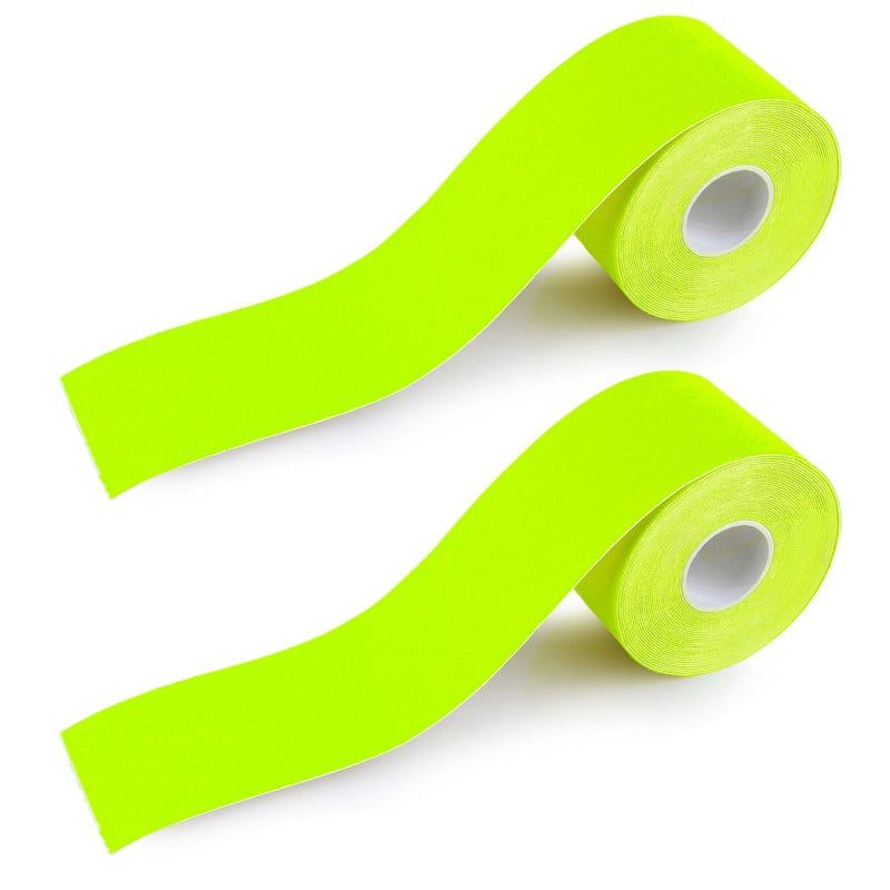 STYLE STARS - Set x2 Cinta Kinesiológica 5m Tape Deportivo Alivio Muscular