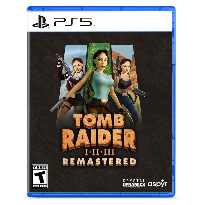 PLAYSTATION - Tomb Raider I-III Remasterizado Ps5 Fisico Nuevo